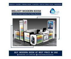 Custom made Kiosk manufacturer in Dubai | Perfume Kiosk, Cosmetic Kiosk, Mobile Kiosk