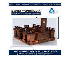 Custom made Kiosk manufacturer in Dubai | Perfume Kiosk, Cosmetic Kiosk, Mobile Kiosk