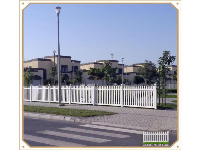 Garden Fence in Dubai with supply and fixing