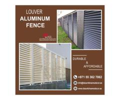 Aluminum Fence Suppliers in Dubai | Louver Aluminum Fence Uae.