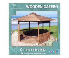 Supply and Installing Wooden Gazebos All Cities in Uae.