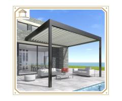 Aluminum Pergola for outdoor space in UAE