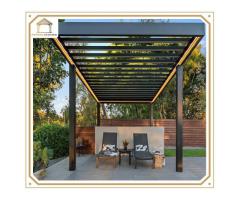 Aluminum Pergola for outdoor space in UAE