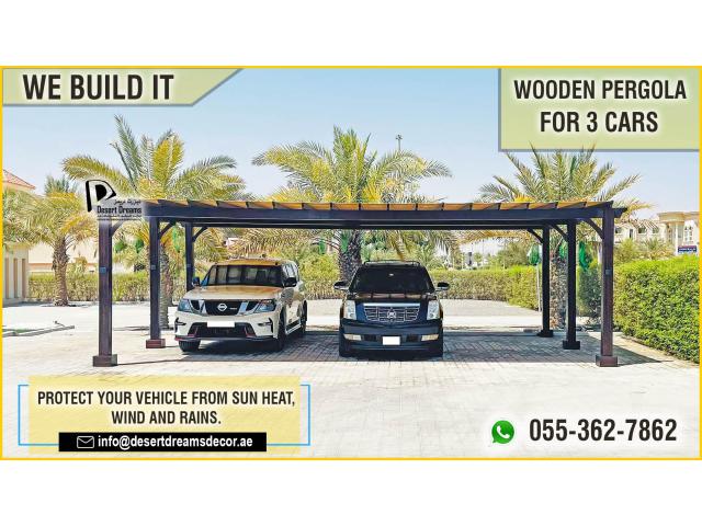 Car Parking Shades Suppliers | Design and Build Car Parking Pergola Uae.