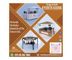 Portable Kiosk and Movable Kiosk | Coffee Kiosk | Events Kiosk Abu Dhabi.