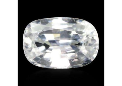 Buy Natural White Zircon Stone Online At Valuable Price