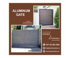 Aluminum Louver Fence | Aluminum Storage | Slatted Fence Uae.