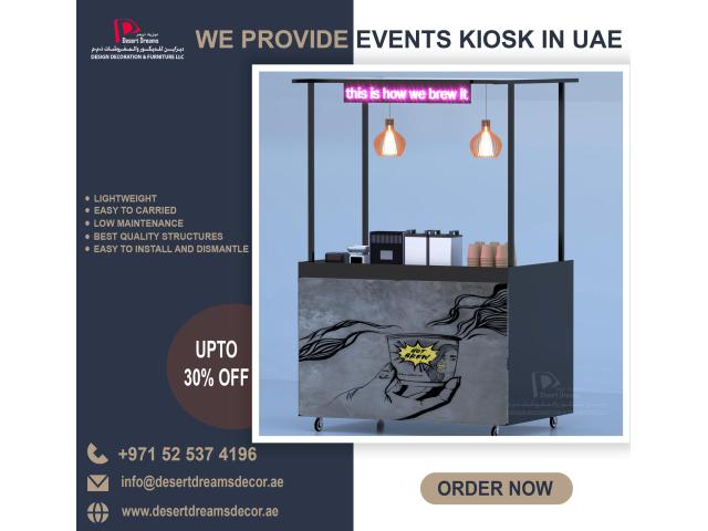Coffee Kiosk Uae | Rental Kiosk | Portable Kiosk | Food Kiosk Abu Dhabi.