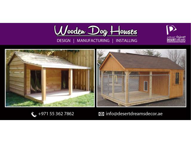 Wooden Cat House and Wooden Dog House Uae | Solid Wood House Suppliers in Uae.