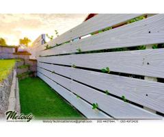 Garden Fence in Dubai | Privacy Fence Dubai | Boundary Wall fence