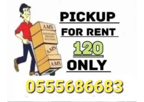 Pickup Truck For Rent in jvc 0555686683