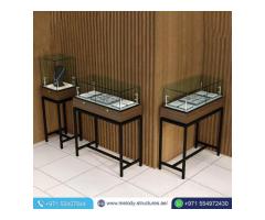 Display Showcase Manufacturer | Jewelry Display Stands in UAE