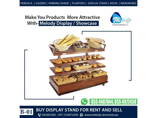 Buy Bakery Display Stand in UAE | Bakery Display Racks in UAE