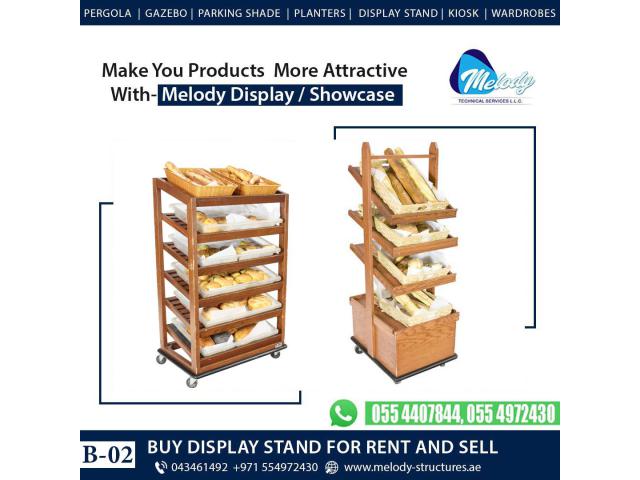 Buy Bakery Display Stand in UAE | Bakery Display Racks in UAE