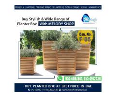 Wooden Planter Box | Planter Box in UAE | Planter Box Suppliers