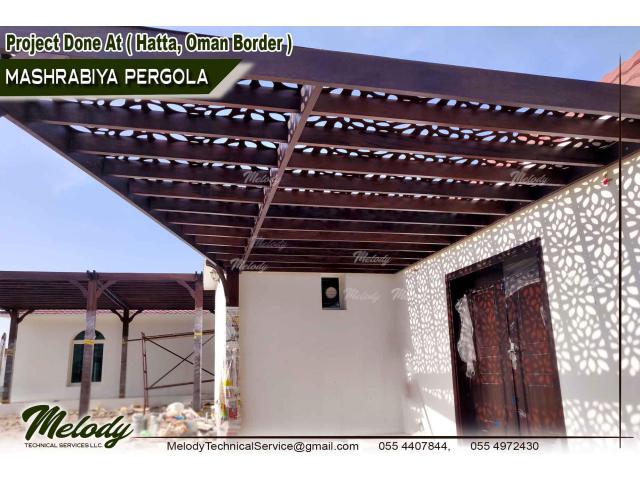 Pergola Suppliers in Dubai | Wooden Pergola in UAE