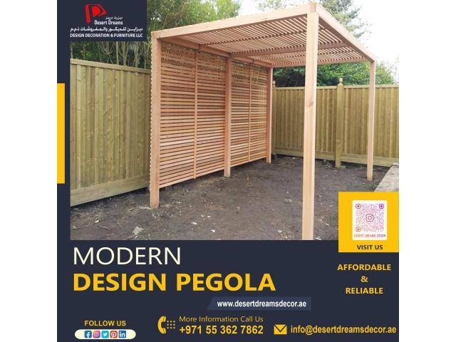 Wooden Pergola Builder in Uae | Premium Pergola Manufacturer in Dubai.