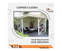 Solid Wood Gazebo Uae | Sitting Area Garden Gazebo | Al Ain.