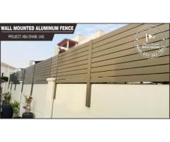 Aluminum Slatted Fences Uae | Privacy Aluminum Panels | Water Tank Privacy Fence.