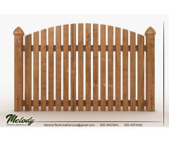 Privacy Fence in Dubai | Wooden Fence UAE | Picket Fence