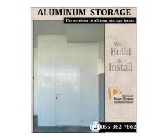 Aluminum Fence Solutions in Uae | Fabrication and Installing Aluminum Storage Uae.