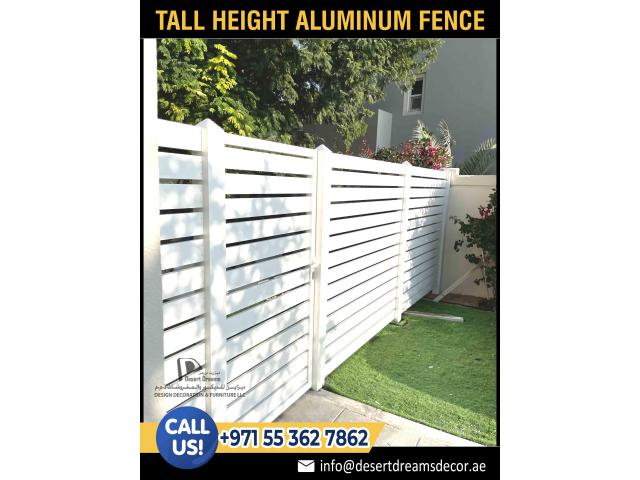 Aluminum Fence Solutions in Uae | Fabrication and Installing Aluminum Storage Uae.