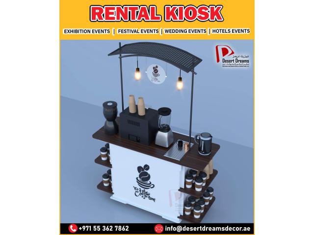 Rental Kiosk Supplier in Abu Dhabi | Foldable Kiosk for Events in Uae.