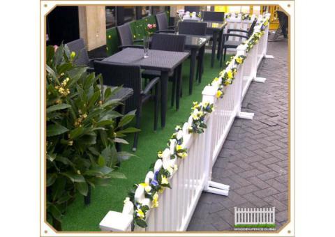 Elevate your outdoor event with our Rental Fence in Abu Dhabi