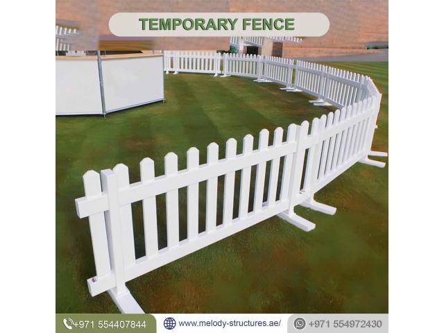 Rental Fencing Company in UAE | Fence For Short-Terms