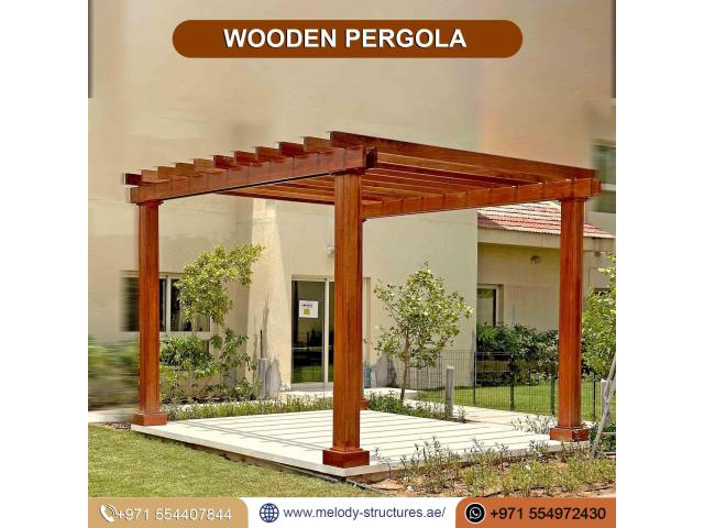 Pergola Suppliers in UAE | Wooden Pergola | Aluminium Pergola