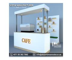 Coffee Shop Kiosk for Events in Uae | Rental Kiosk Design | Creative Kiosk Uae.