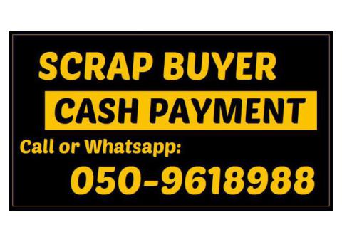 Scrap Buyer Cash Payment 0509618988