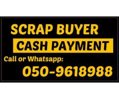 Scrap Buyer Cash Payment 0509618988