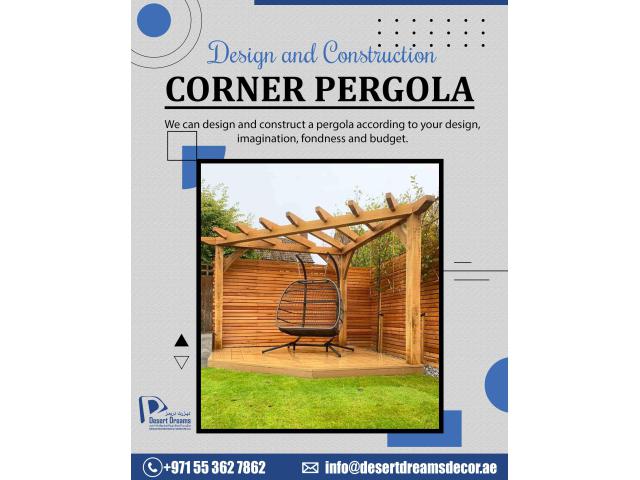 Outdoor Wooden Pergola Manufacturer in Uae.