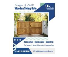 Solid Wood Fencing Company in Uae.