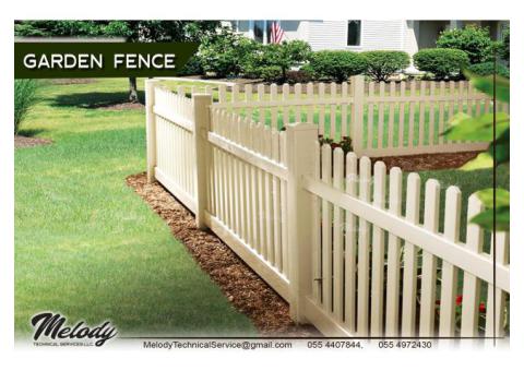 Wooden Fence | Rental Fence | Fence Installation Company UAE