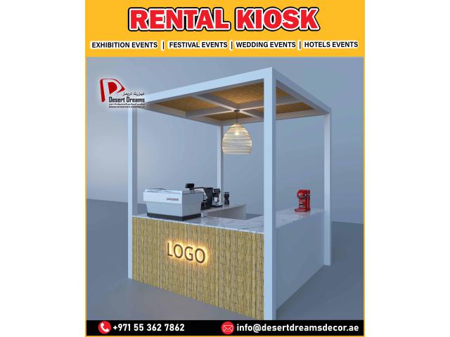 Rental Kiosk Service Abu Dhabi | Food Kiosk | Outdoor and Indoor Kiosk.