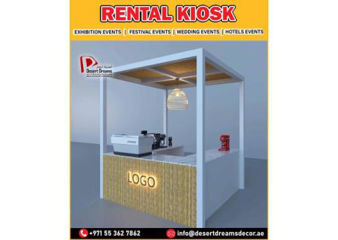 Rental Kiosk Service Abu Dhabi | Food Kiosk | Outdoor and Indoor Kiosk.