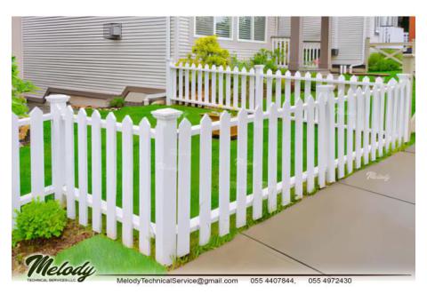 Wooden Fence Suppliers in UAE | Privacy Fence | Picket Fence