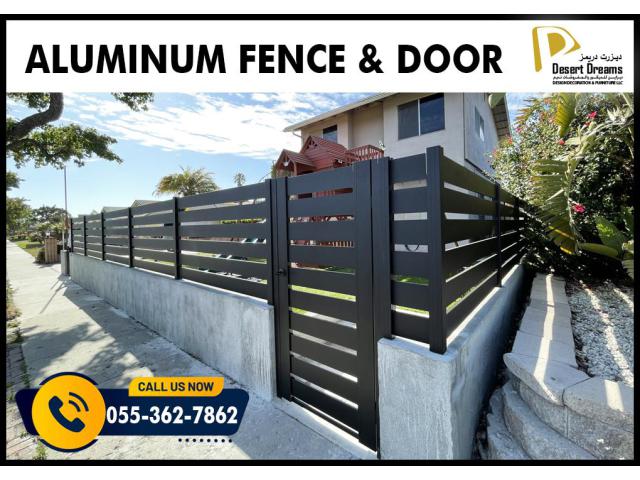 Aluminum Privacy Fence Dubai | Tank Privacy Aluminum Panels in Uae.