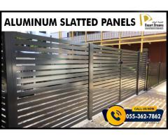 Aluminum Privacy Fence Dubai | Tank Privacy Aluminum Panels in Uae.