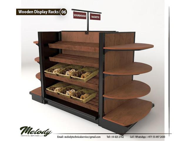 Bakery Display Racks in UAE | Fruits and Vegetables Display Racks