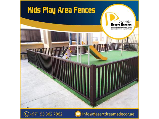 Swimming Pool Wooden Fencing Uae | Privacy Fence Panels | Garden Fence Dubai.