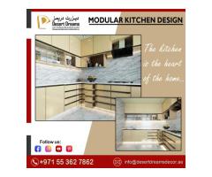 Kitchen Cabinets Design and Installation in Uae | Interior Fit-Out Work in Abu Dhabi.