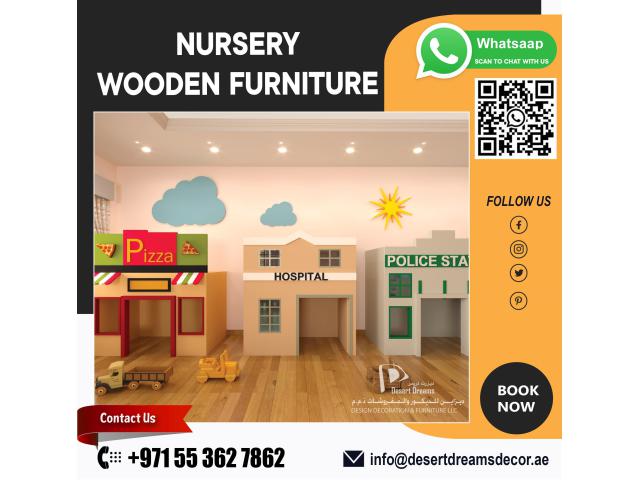 Nursery Wooden Furniture Making in Uae | Cabinets | Wooden Items.