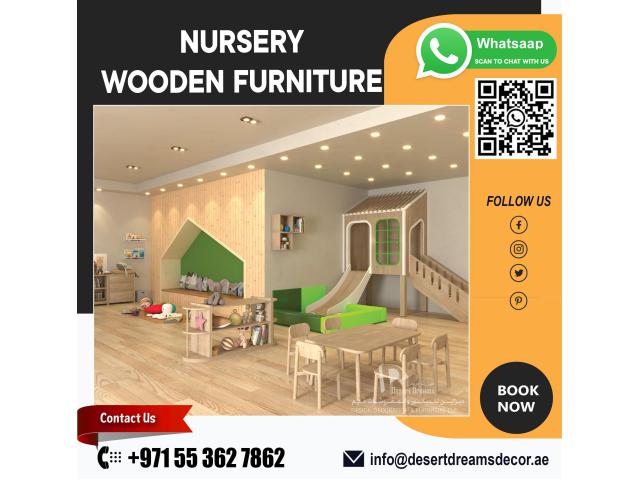 Nursery Wooden Furniture Making in Uae | Cabinets | Wooden Items.