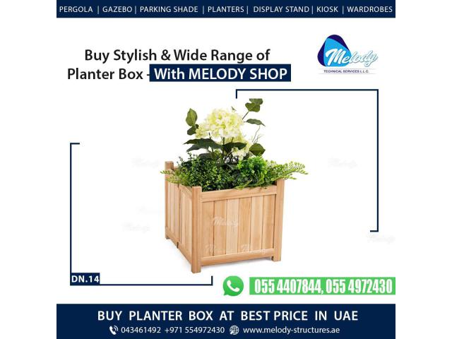 Planter Box Suppliers in Dubai | Wooden Planter Box in UAE