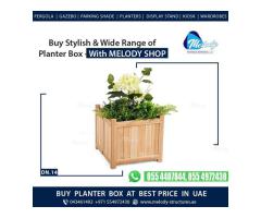 Planter Box Suppliers in Dubai | Wooden Planter Box in UAE