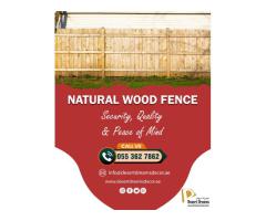 Natural Wood Fencing Dubai | Wooden Fence Contractor in Uae.