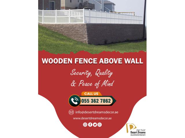 Natural Wood Fencing Dubai | Wooden Fence Contractor in Uae.